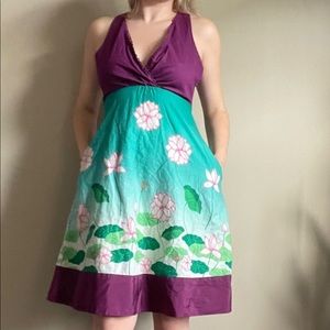 moulinette soeurs vetements (anthropologie brand) floral dress